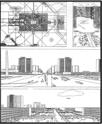 Figura 10 - “La Ville Contemporaine”, Le Corbusier. 