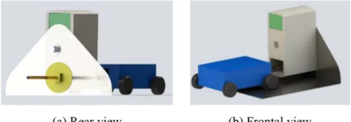 Fig. 2 Representation of the charging base  B.  Advantages 