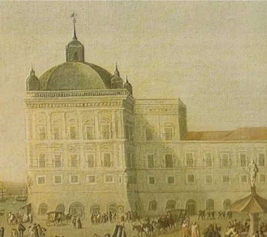 Figura  4.4:  Gravura  do  Teatro  da  Ópera  depois  do  Terramoto  de  1755  (fonte:  autor  não  identificado,  Arquivo  Fotográfico de Lisboa)