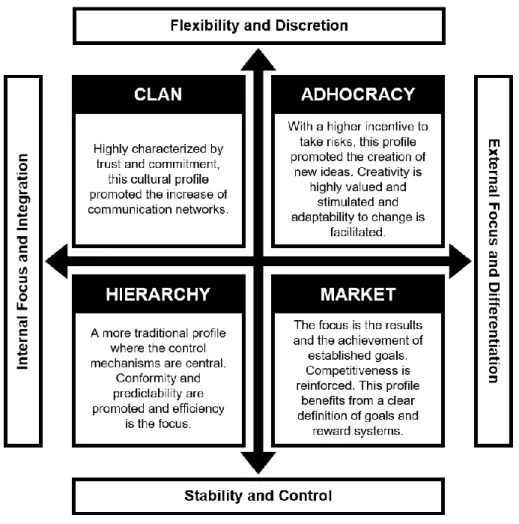 Figure 5: Competing Values Framework 