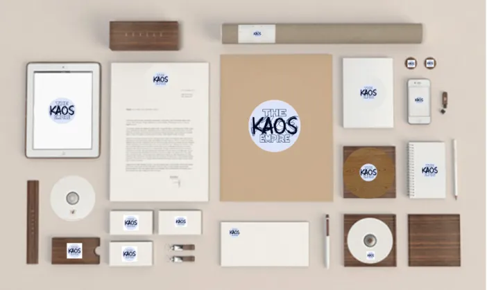 Figure 5.  Logo on visual artifacts of the brand. Own Contribution. 