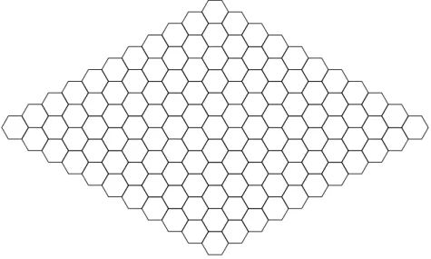 Figura 1.1: Tabuleiro de Hex de 11 × 11 .