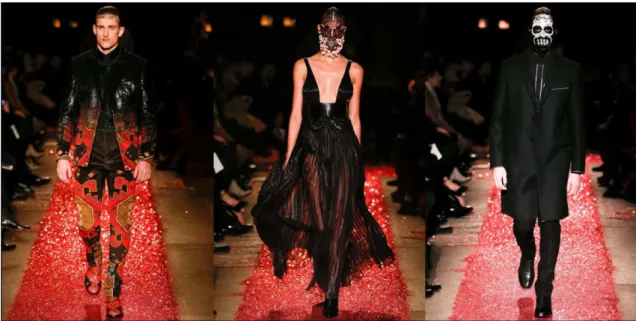 Figura 16 - Desfile Givenchy Outono 2015 msculino (Vogue, web, 2016) 