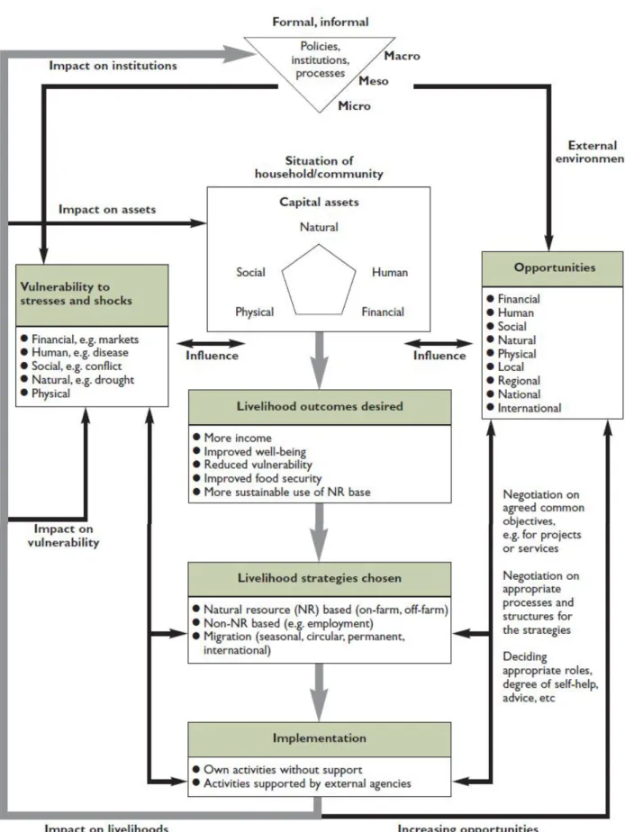 Figure  2-­4  Khanya’s  Sustainable  Livelihoods  Framework  