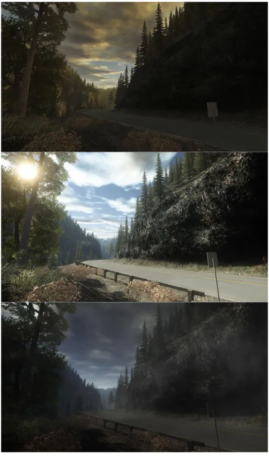 Figure 2.14 - Screenshots of Crysis game 3