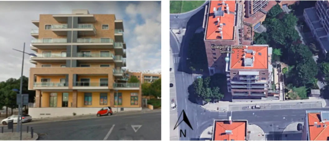 Figure 7. Kindergarten, the case study building. 