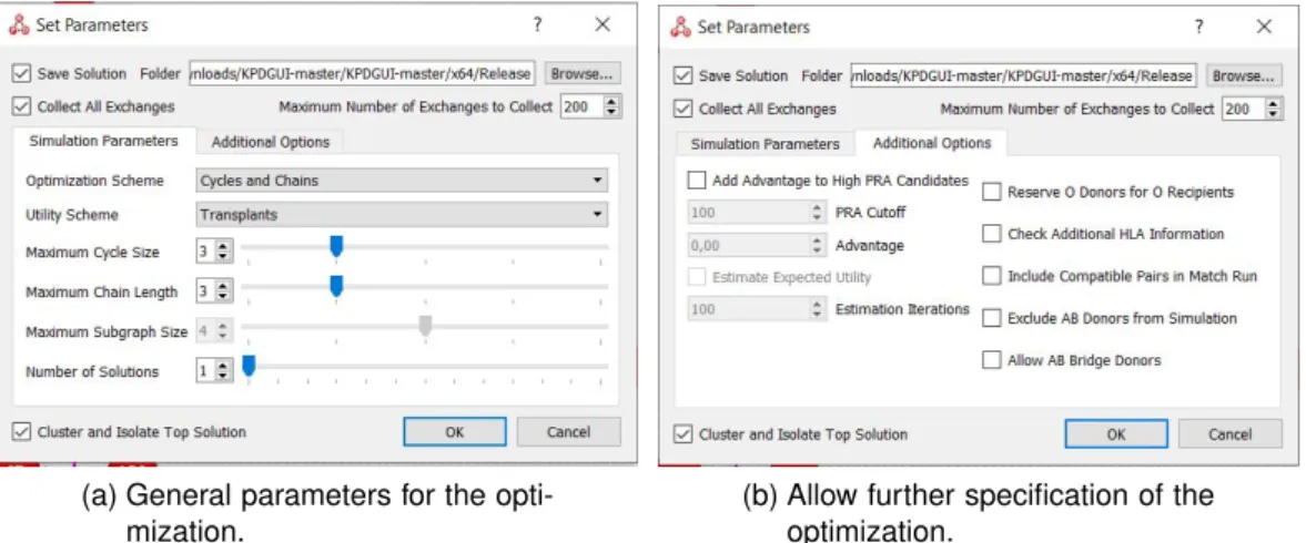 Figure 2.10: Parameter interface of KPDGUI.