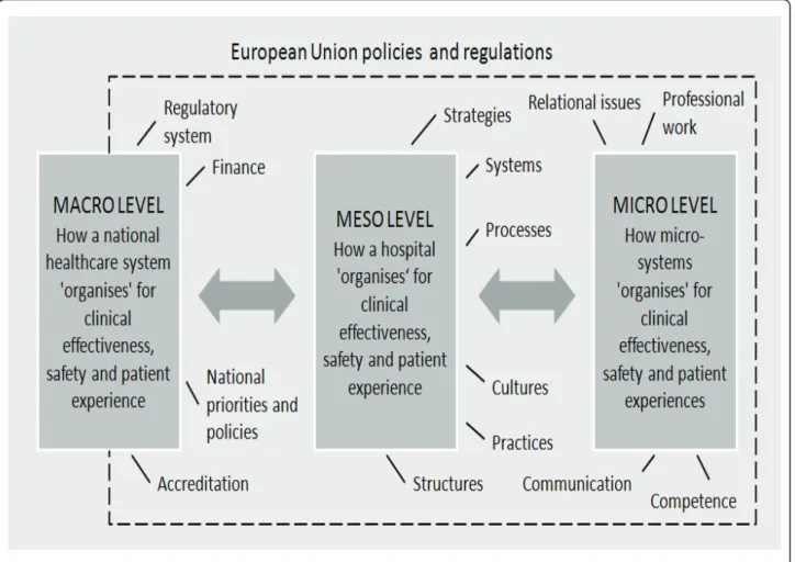 Figure 1 A Multi-Level Perspective to Study Quality.