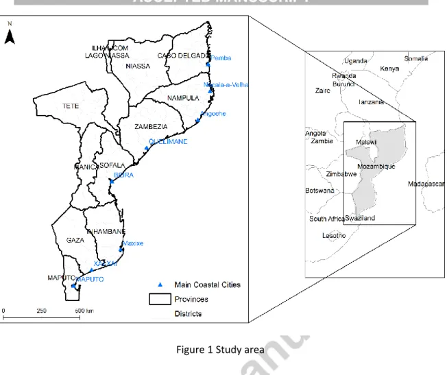 Figure 1 Study area 