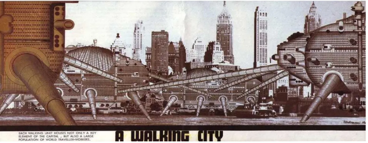 Figura 5 Walking City, 1963 