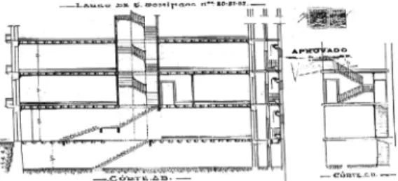 Figure 8. Use of the videoscope for the visualization of a timber floor. Belomonte Palace, XVIII century, Porto.