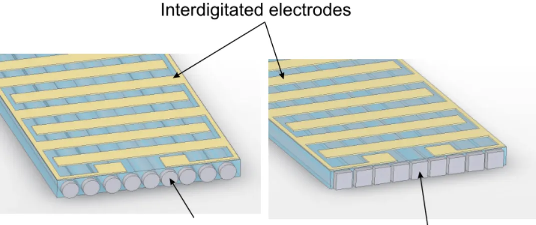 Figure 1-7: Schematics of the Active Fibre Composite actuator