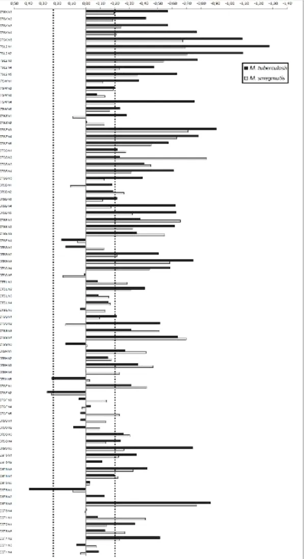 Figure 10. Overview of  the screen performed  on cathepsins and  cystatins (the first  lentiviral library)