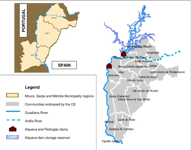 Fig. 3: Case Study region (general context) SPAIN 