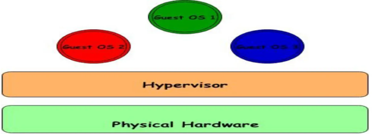 Figura 4 Hypervisor type 1. 