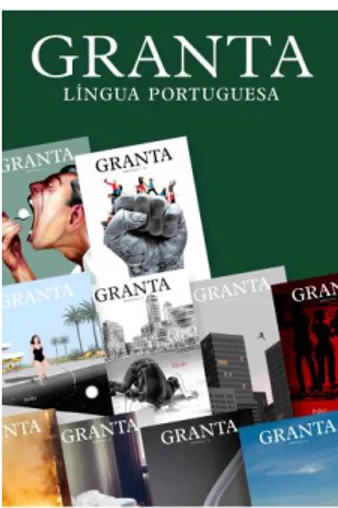 Figura 4 – Capa da primeira Granta Língua Portuguesa, com o tema Fronteiras. 