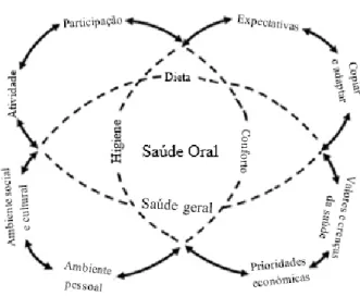 Figura 3: Modelo refinado da saúde oral 