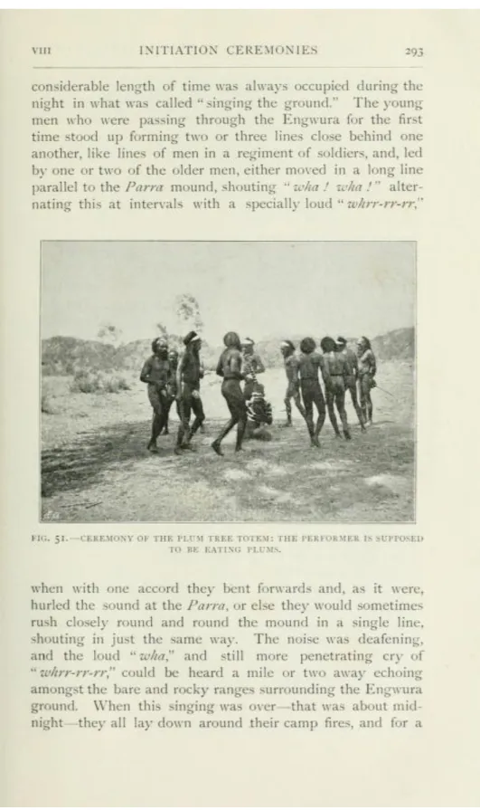 Fig. 5 Imagens  retiradas  da  edição  de  1899 de The  Native  Tribes  of Central  Australia  (1899) 