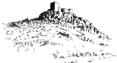 Fig. 1: O castelo, núcleo original de Sesimbra.