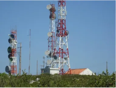 Figura 3.9 - Componentes de uma Torre de telecomunicações 