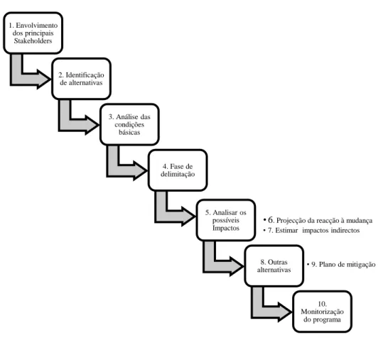 Fig. 1.2.2. Processo de Avaliação de Impacto Social 