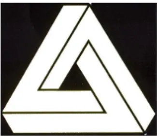 Figura 8 – Triângulo de Kanizsa. 