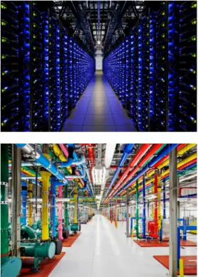 Figura 12 ● Instalações do CPD  da Google. Disponível em < https://