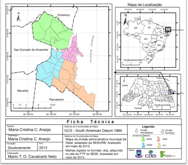 Figura 1 – Mapa de localização 