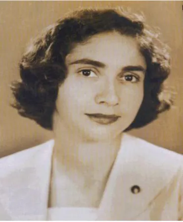 Figura 1 - Foto de Zila da Costa Mamede, início dos anos de 1950. 