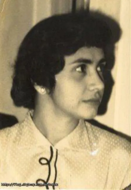 Figura 2 - Foto de Zila da Costa Mamede, início dos anos de 1960. 