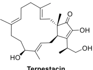 Figure 7 - Terpestacin structure. 