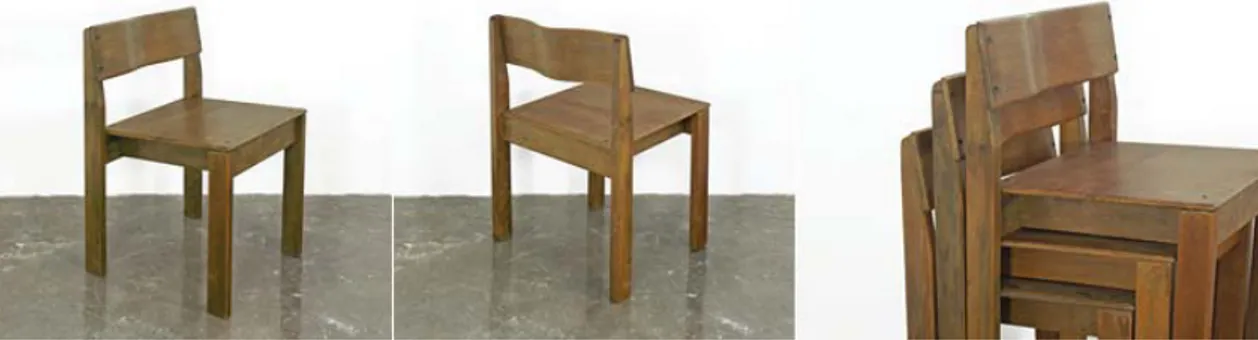 Figura 8 - Cadeira empilhável Sena,1965, Design de António Sena da Silva para a empresa Móveis Olaio