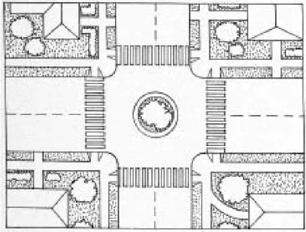 Figura 1.1 -  Rotunda “quadrangular” (Fonte: Brown,1995)