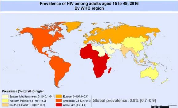 Figure 1. HIV prevalence. 