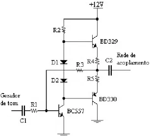 Figura 3 – Circuito amplificador. 