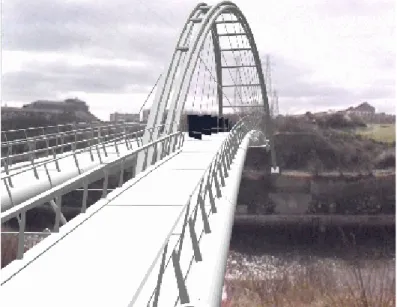 Figura 11 – Ponte virtual sobre um rio real [14]. 