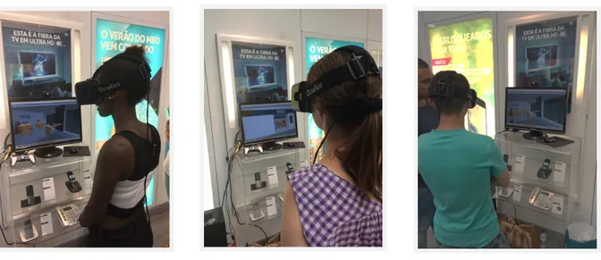 Figure 3 - Participants of Virtual Reality Test 