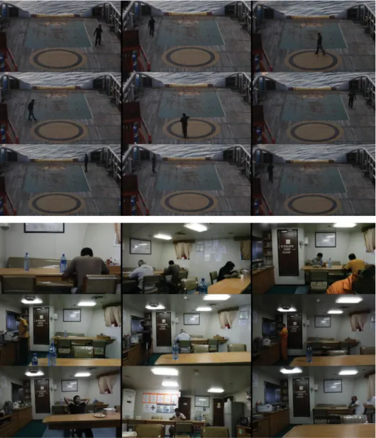Figure 1.1 and 1.2 Screenshots from Arrested Motion (Meghna Singh, 2015)