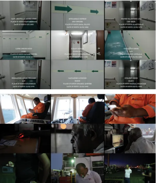 Figure 1.7 and 1.8 Screenshots from Arrested Motion (Meghna Singh, 2015)