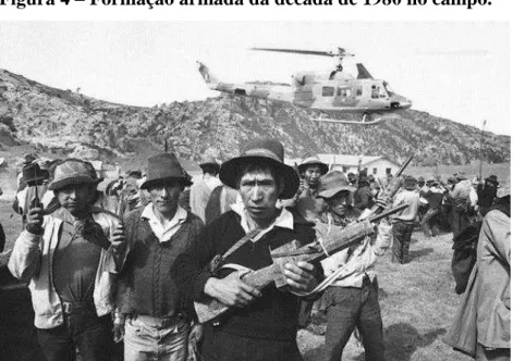 Figura 4 – Formação armada da década de 1980 no campo. 