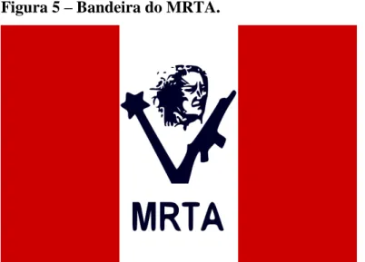 Figura 5  –  Bandeira do MRTA. 