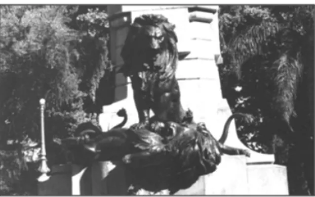 FIGURA 06 – “Alegoria dos Leões do Monumento a Bento Gonçalves”