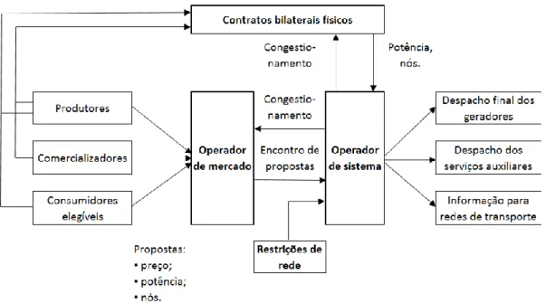 Figura 2.10 - Modelo misto de exploração do setor elétrico [1]. 