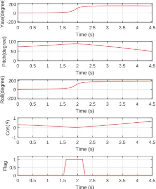 Figure 3.7: Singularity observed in Roll and Yaw