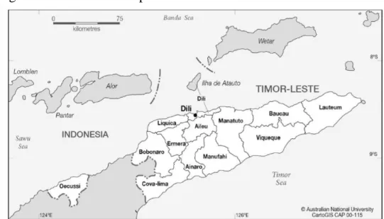 Figure 1 - East Timor Map 