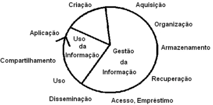 Figura 2 – O ciclo de vida da Informação estendido 