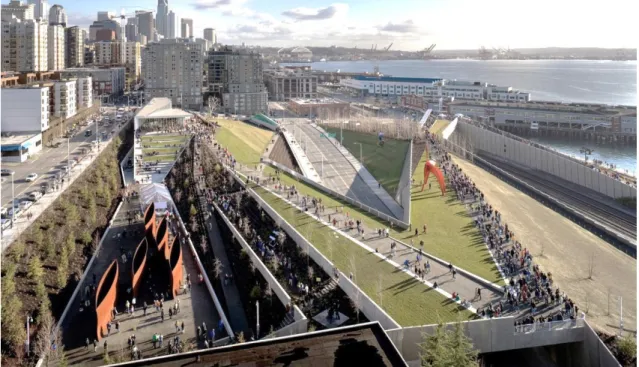 Fig. 9 - Olympic Sculpture Park, Seattle 
