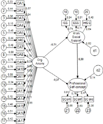Figure 1: Structural Equation Model 