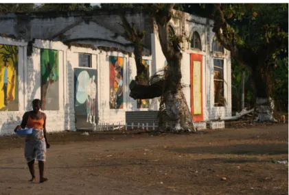 Figura 4 - Exposição temporária na Roça de Fernão Dias Fonte: Autor, Fevereiro 2010