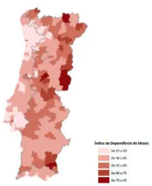 Figura 3.2: Tendências demográficas  Fonte: PNPCT, 2016 